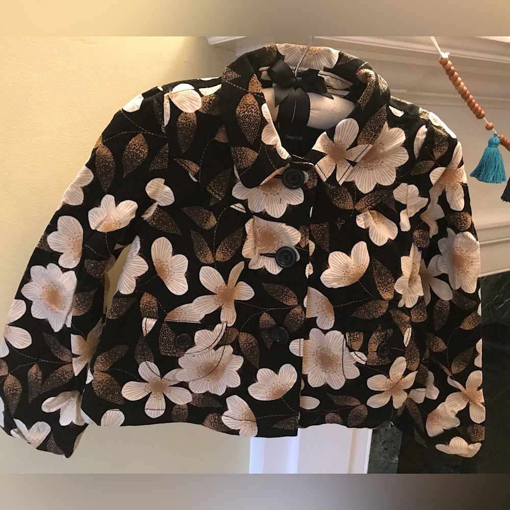 NIP GAPKids Girl’s Floral Jacket Size 8